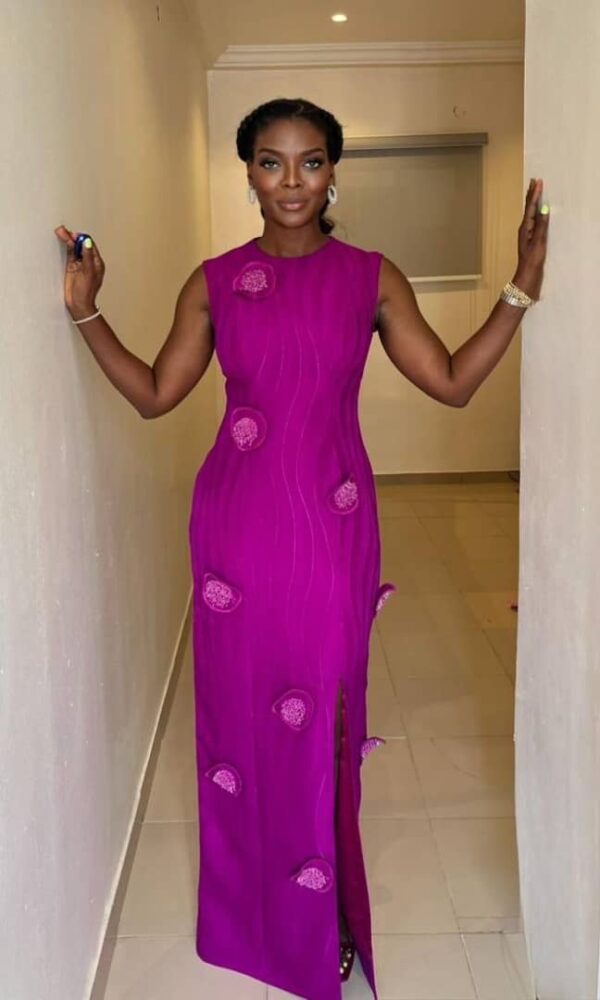 Claudia Dress (Magenta)